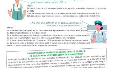 Cheminot.e.s en lutte contreles violences sexistes et sexuelles !