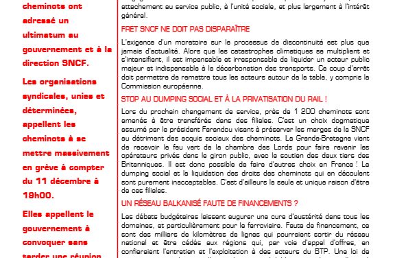 L&rsquo;acte 2 Grève illimitée