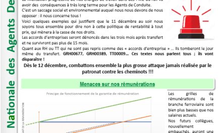 LN ADC : Les raisons d’être en grève !