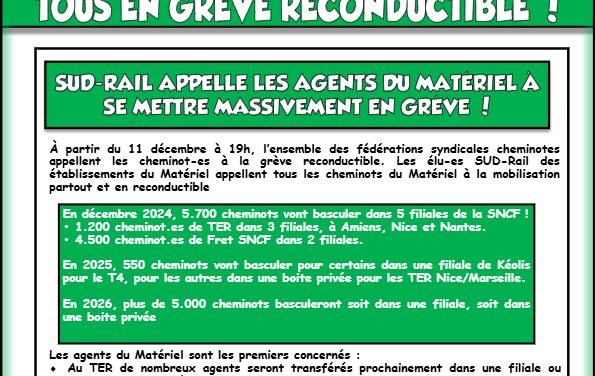 LN Matériel Technicentres tous concernés