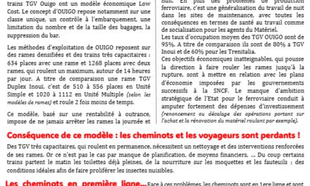 Grève des agents Ouigo, Encore une mobilisation pour l’intérêt général !