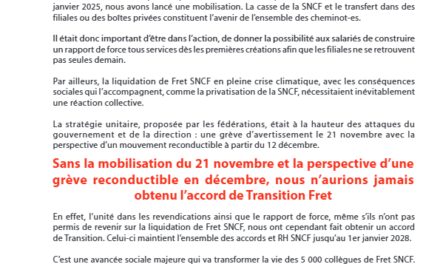 Premiers retours sur la mobilisation de fin d&rsquo;année 2024