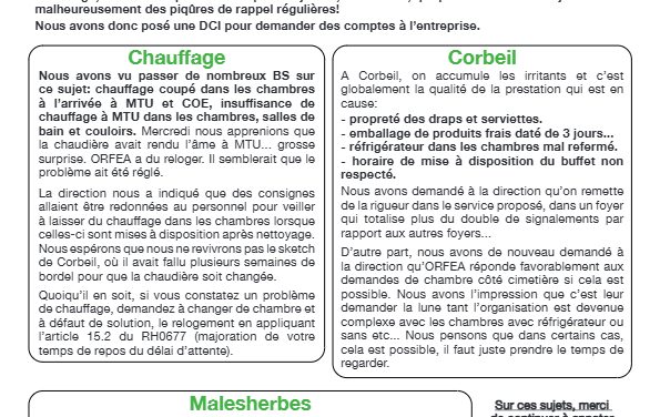DCI dedp D/R : Conditions de RHR