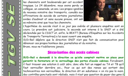 Tract ILE ET TGV Sud-est janvier 2025