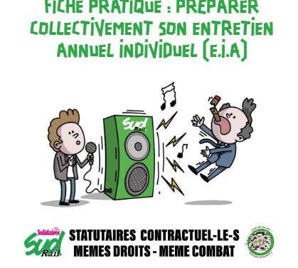 FICHE PRATIQUE : PRÉPARERCOLLECTIVEMENT SON ENTRETIEN ANNUEL INDIVIDUEL (E.I.A)