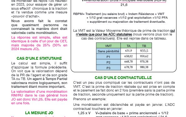 RM RU Quelle valorisation ?