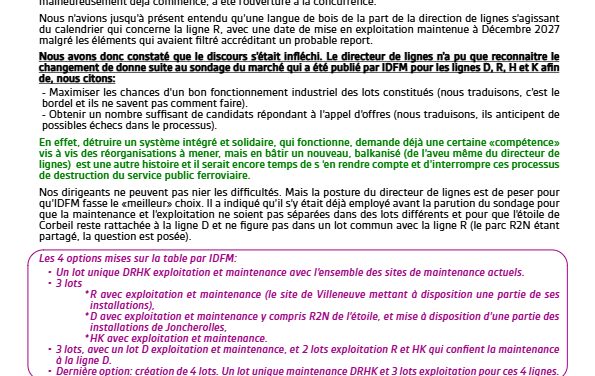 Ouverture à la concurrence, le grand flou…