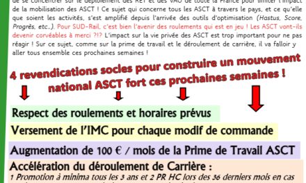 Incontrolables : Vers un conflit national ASCT…