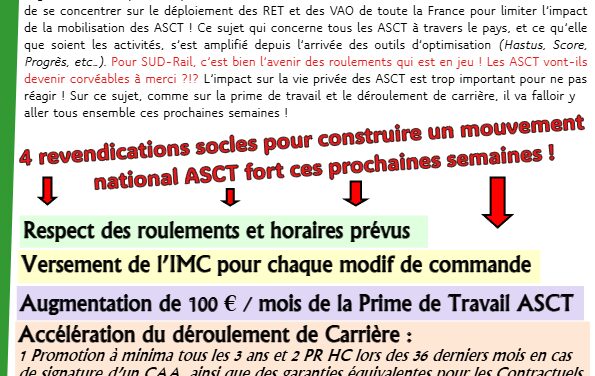 Incontrolables : Vers un conflit national ASCT…