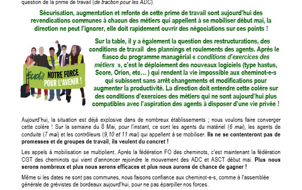 Grèves de mai : En route vers des luttes gagnantes !