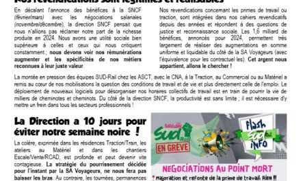 Avant… La grève 24 Avril 2025