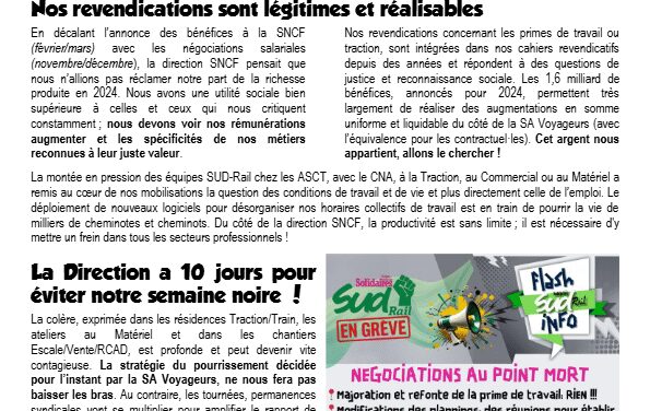 Avant… La grève 24 Avril 2025