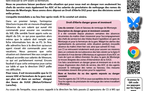 Montargis Droit d’Alerte Sûreté