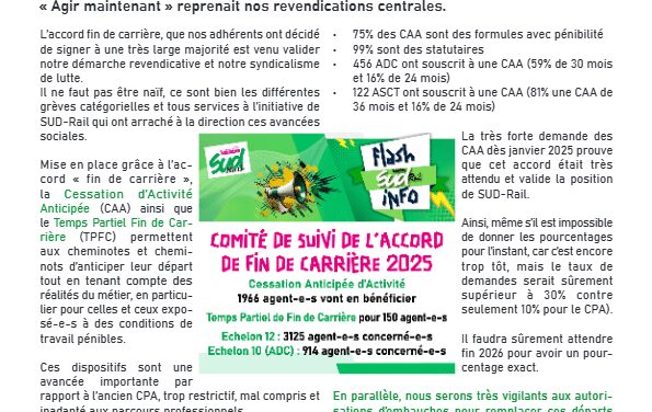 TABLE RONDE SUIVI DU CAA