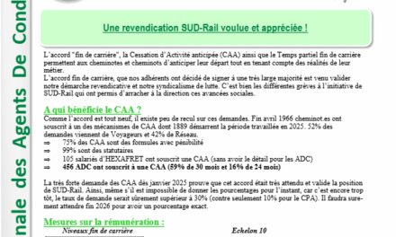 LN : Suivi de l&rsquo;accord CAA pour les ADC