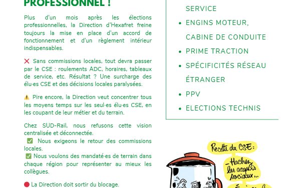 En direct du Fret / Journal de la LN Fret SUD-Rail