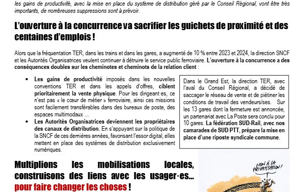 Guichets : tout doit disparaître !