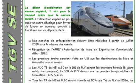 CR ILE 4 juillet 2025 ET TGV Sud-Est