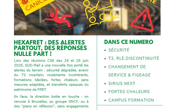 EN DIRECT DU FRET Juin 2025