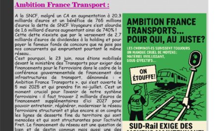 SUD-AX&rsquo;TION Juillet 2025 / CSE Axe TGV Sud-Est