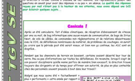 TRACT ILE ET AXE TGV Sud-Est
