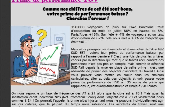 Journal SUD-AX’TION du CSE Axe tgv Sud-Est