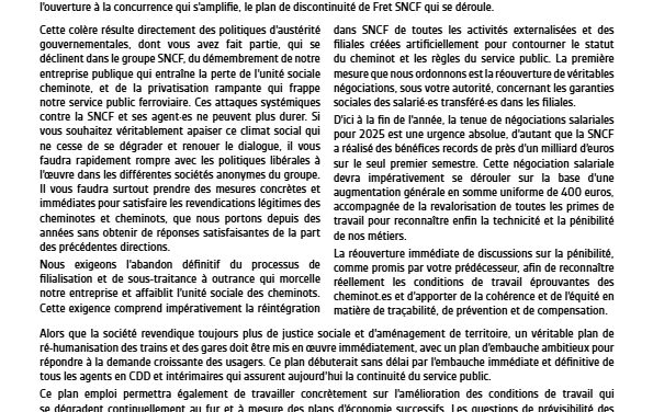 LETTRE OUVERTE Adressée à Jean Castex