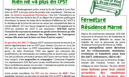 Journal OUIGO / Octobre