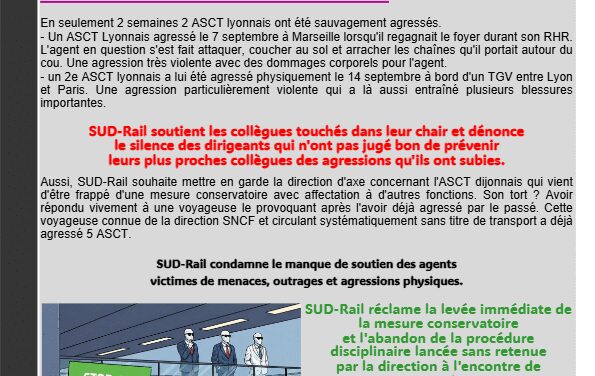 SUD-AX’TION Compte rendu du CSE AXE TGV SE septembre 2025