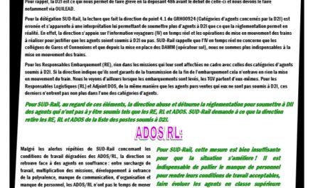 L’insurgé de l’ESO PLA: D2I, notation complémentaires, etc…!