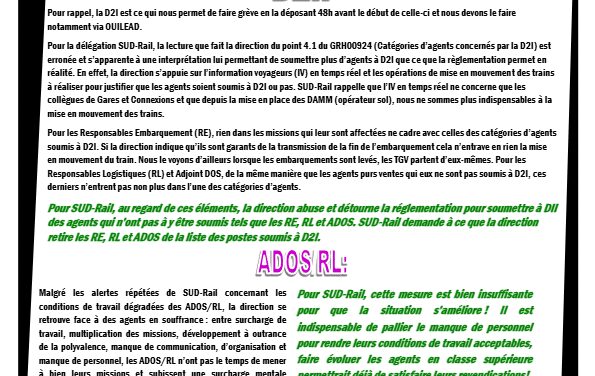 L’insurgé de l’ESO PLA: D2I, notation complémentaires, etc…!