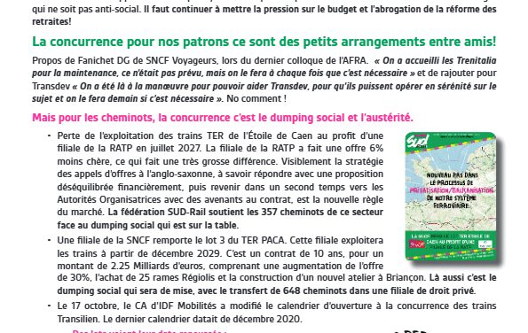 Journal du CSE Central Voyageurs