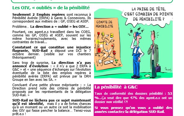 Le Mutin de Gares&Co : Arnaques pénibilité