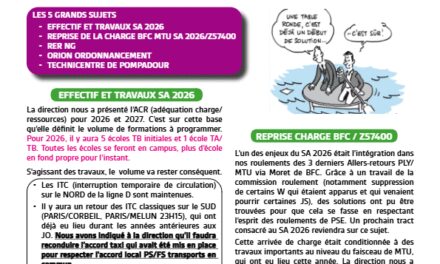 TABLE RONDE LES ENJEUX 2026 (de la direction)