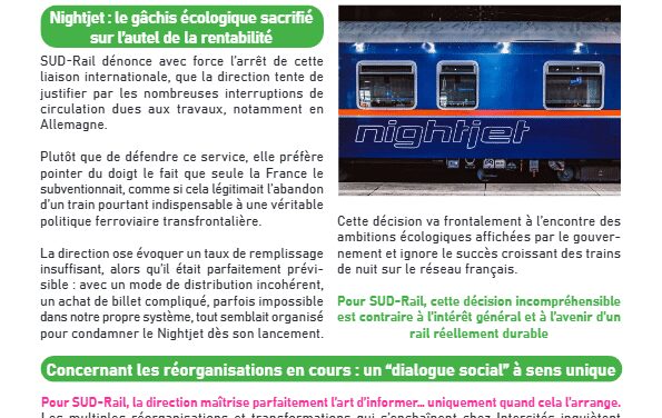 Tract CSE Intercité 30 octobre 2025