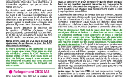 L&rsquo;INFO ADC D/R Conditions de RHR et audience RER NG