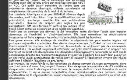 Journal du CSE Axe TGV Sud-Est / 9 et 10 Décembre