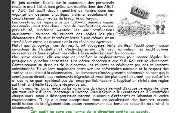 Journal du CSE Axe TGV Sud-Est / 9 et 10 Décembre