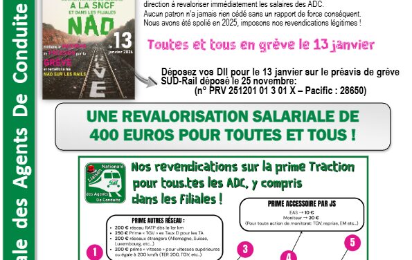 LN ADC SUD : NAO sous pression