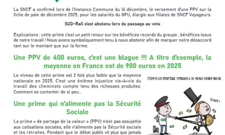 PRIME DE PARTAGE DE LA VALEUR EN 2025 ÇA NE RÈGLE RIEN