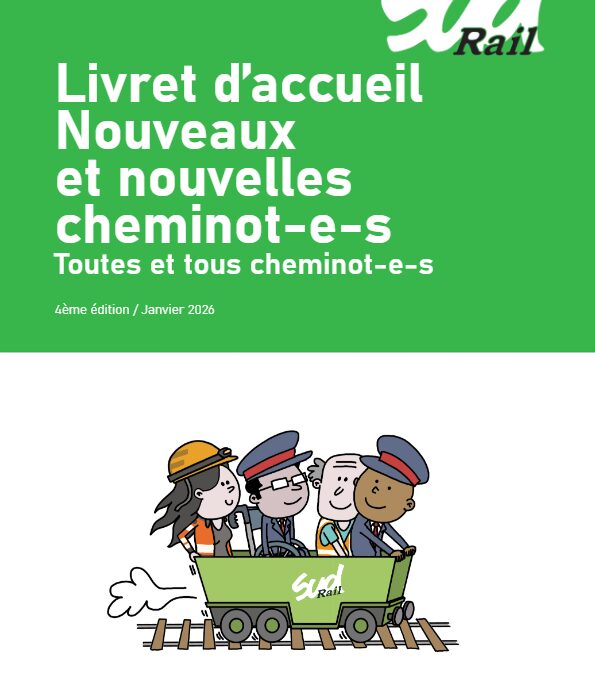 Livret d’accueil Nouveaux et nouvelles cheminot-e-s 2026