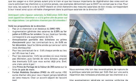 NAO 2026 : une politique salariale à bout de souffle !!