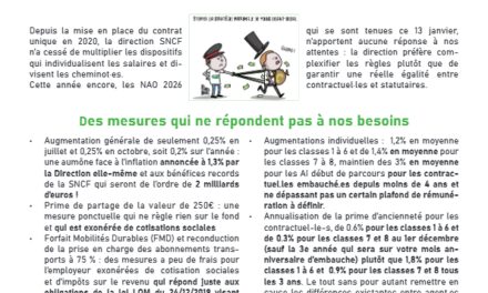 NAO 2026 : CONTRACTUEL·LES LA DIRECTION BROUILLE LES PISTES