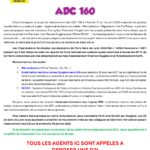 APPEL À LA GRÈVE DES ADC IC le dimanche 18 Janvier !