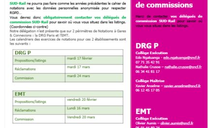 Notations Gares&Co DRG Paris et EMT