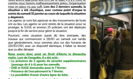 DED CIV D/R Droit d&rsquo;Alerte Paris Gare de Lyon