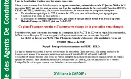 LN ADC : retraite supplémentaire Allianz, les dernières évolutions