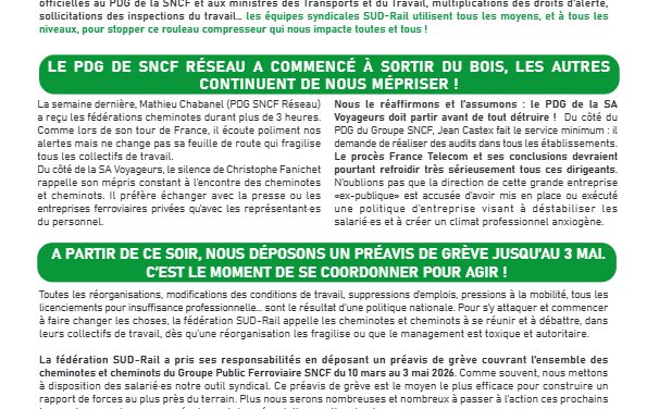 Agir pour ne pas subir !!
