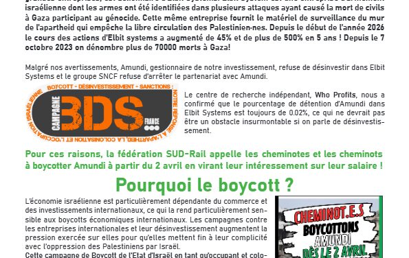 Contre le génocide en Palestine
