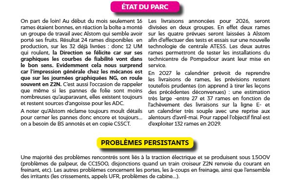 Tract Comité RER NG ligne D Mars 2026